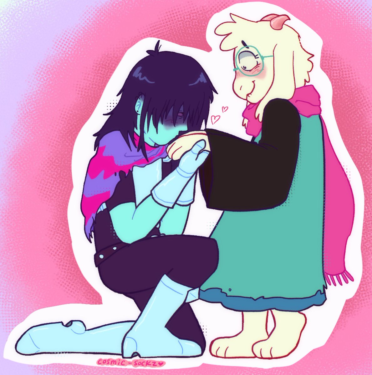 cosmicsockz15's tweet photo. My sweet prince 

#kralsei #deltarune https://t.co/rHwiViEF1T