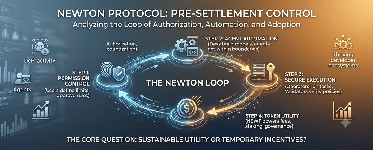 Signaltrader07's tweet photo. Newton Protocol (NEWT) is building an interesting bridge between AI and crypto. With a secure rollup, AI-driven strategies, automated trading, and a marketplace for AI developers, it feels bigger than a simple trend. 
@newton_xyz #Newt $NEWT https://t.co/8ZbMVyTuKE