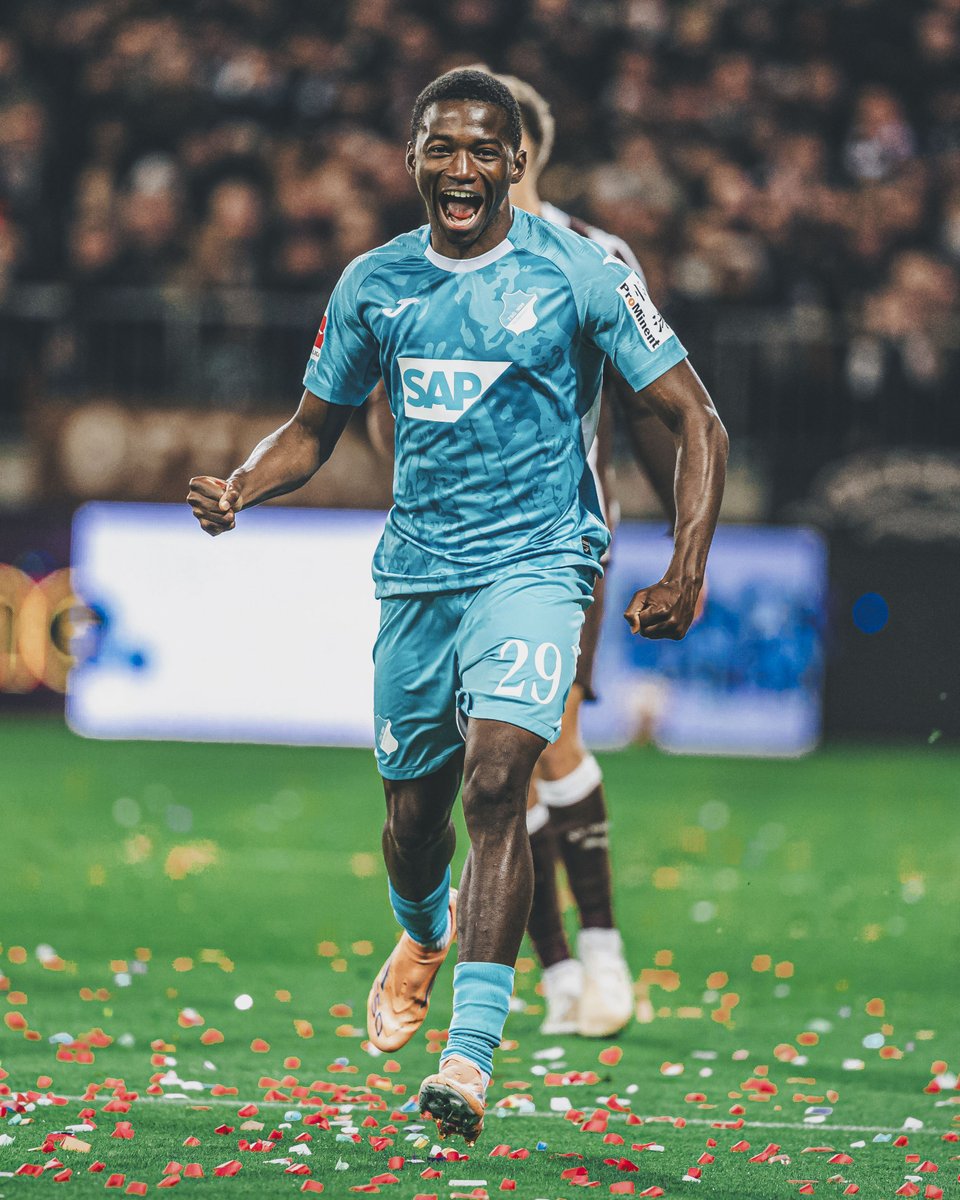 tsghoffenheim's tweet photo. Danke für alles, Bazou! 

Wir werden dich und deine gute Laune sehr vermissen 🫶

Bazoumana Toure wechselt in die englische Premier League zu Newcastle United. https://t.co/z5yTse5yRj