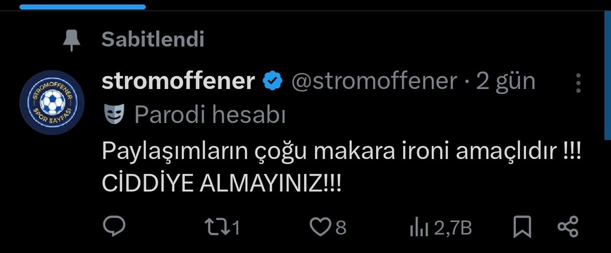 CUmdu26239's tweet photo. @MYurdakos3314 @stromoffener Kaynağın güvenilirlik baya bi yoğun https://t.co/f9dQq4kWLn