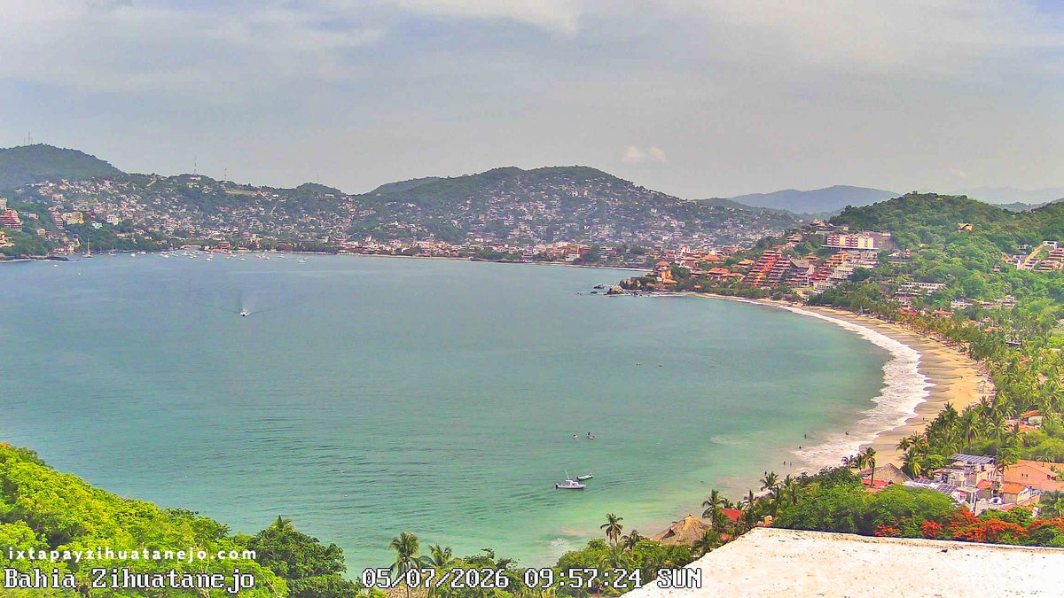 ixyzih's tweet photo. El #clima justo ahora en #Ixtapa #Zihuatanejo
⛅️ Soleado con 33.3°
🥵 Sensación térmica de 43.6°
🌡 Máx. 33.7° / Mín. 26.1°
☀️ Índice UV 5.0
🍃 Ráfagas de Viento de 8.3 km/h
🌫️ Punto de rocío 26.1°
💧 Humedad 65%
🫁 Calidad del aire Moderada
📍Vista de La Escollera Living https://t.co/09KgZkXffz