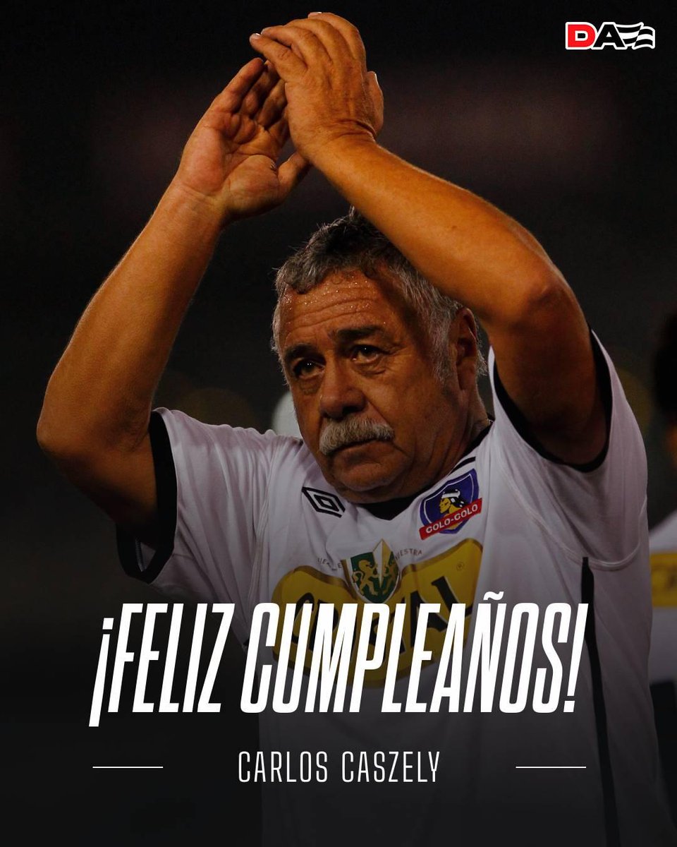dalealbo's tweet photo. Se pasó, se pasó 🤍🖤

Hoy celebramos el cumpleaños de un ídolo eterno 🎂

Gracias por engrandecer aún más nuestra historia y por dejar una huella imborrable en cada colocolino. ⚽🏆

¡Feliz cumpleaños número 76, don Carlos Humberto Caszely Garrido! 🎉🤟🏽 https://t.co/UoQjlPyXaf