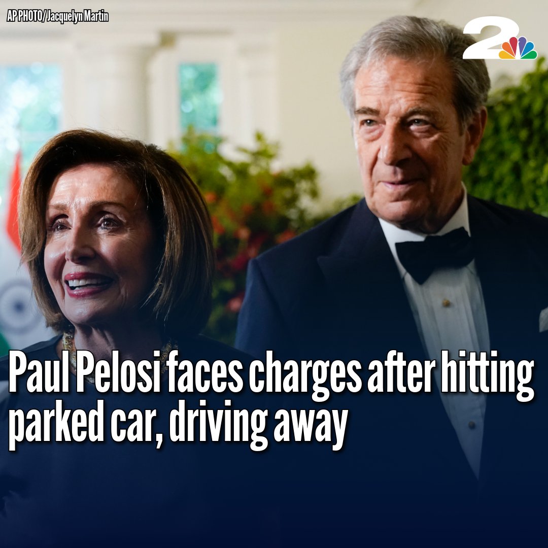 WCBD's tweet photo. Paul Pelosi, husband of Congresswoman Nancy Pelosi, allegedly crashed into a parked car and then drove away in Napa County. Read the full story for more details.
🔗: https://t.co/l5O3h5BtWJ https://t.co/l9JY0hYgFH