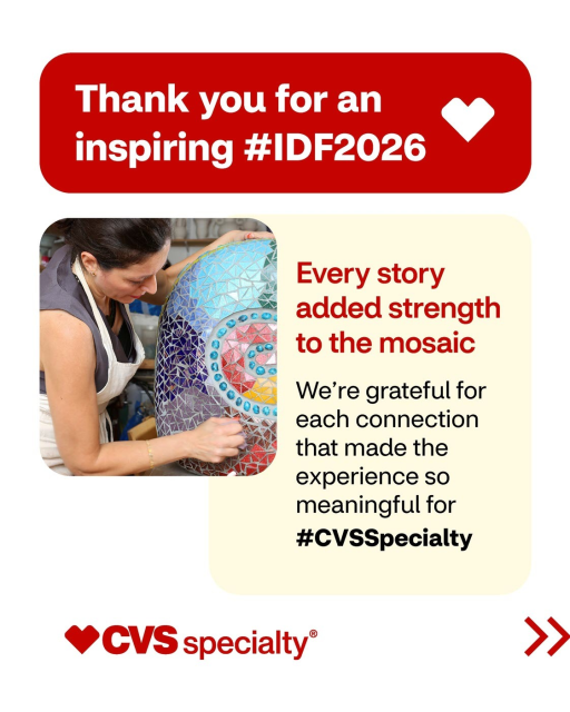 healthyredesign's tweet photo. 💙 Thank you, IDF community — every piece truly adds strength #TeamCVS https://t.co/LpfjWw642a