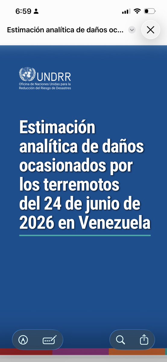 AndresFGuevaraB's tweet photo. 13.1 mil millones de dólares. Ese es el costo estimado de la destrucción de infraestructura según el informe de la UNDRR (oficina de la ONU para la Reducción del Riesgo de Desastres) tras los terremotos en Venezuela.

Si bien no hay aún un consenso en las cifras, y los datos lógicamente van a variar a medida que surjan nuevos análisis para completar y contrastar, hasta ahora el estudio de la ONU tiene la mayor robustez metodológica que he podido revisar sobre el tema.

Nuestra idea central creo que igual no se modifica, a saber: que para reconstruir sectores clave se tiene que dar una transformación político-institucional que derive en autoridades confiables  y legítimas que permitan privatizaciones masivas, desregulación y la atracción de fondos globales.

De los escombros no se sale con retórica ni con más burocracia centralizada. Saldremos adelante con economía abierta y respeto a la propiedad privada.