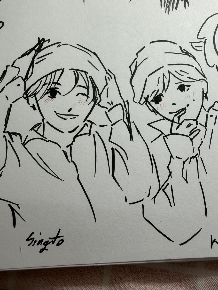 naykonawagad's tweet photo. หลังจากไปงานหนังสือ เจอบูทวาดรูป จากที่เคยหมดไฟไปนาน กลับมาก็มีไฟเลยลองฝึกวาดดู จะฝึกเรื่อยๆคับ🩷
#คริสสิงโต #newwie https://t.co/EM5iEuFrgh