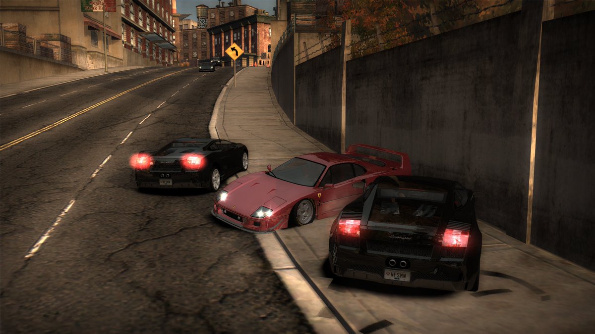 AXL1631's tweet photo. Si tan solamente el #NFS #Needforspeed Most wanted del 2005 tuviese un desarrollo de 2 años; imaginate lo peligrosos que serían los polis, posteriores a la condición x7 ¿Que les parece @Gustingorriz o @XplosioN_YT ? https://t.co/TN0KnP0Vf1