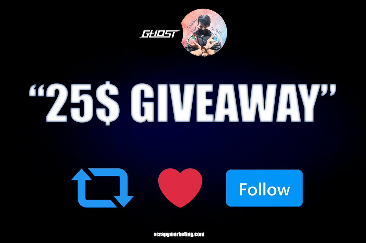 ScrapyCoCoTV's tweet photo. 🔥 25$ CRYPTO GIVEAWAY 🔥

- Follow @Neverghosttt @ScrapyCoCoTV 
- Retweet &amp; Like
- Tag 2 friends 

Rolling 72 hours!
Goodluck Everyone https://t.co/3hiAP6fPru