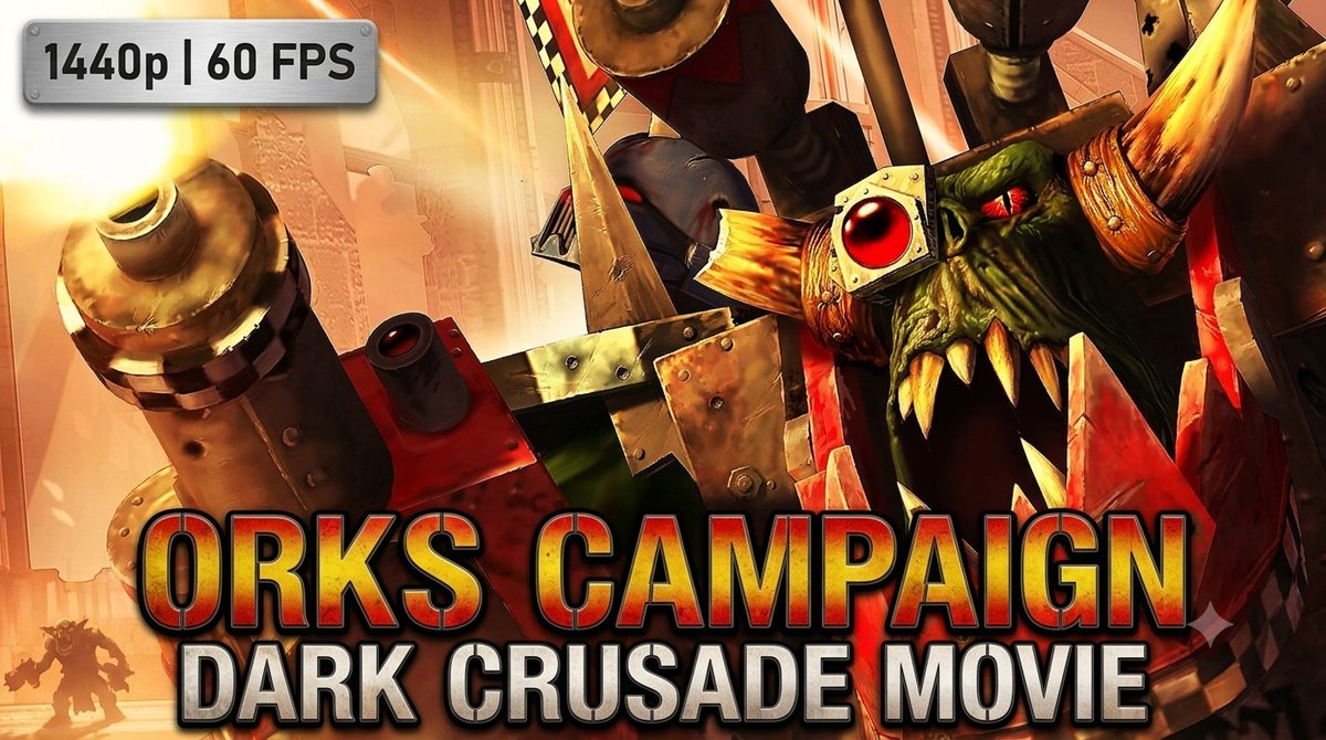 GameMoooVies's tweet photo. Kronus falls to Ork brutality.

The WAAAGH! tears through Tau, Chaos, Necrons, Eldar, Imperial Guard and Space Marines in one campaign.

🎬 Warhammer 40K: Dawn of War – Dark Crusade | Orks Game Movie
👉 Full movie: https://t.co/HEh1mIgiiA 

#Warhammer40k #DawnOfWar #Orks #Waaagh https://t.co/CJuTgeVO4Z