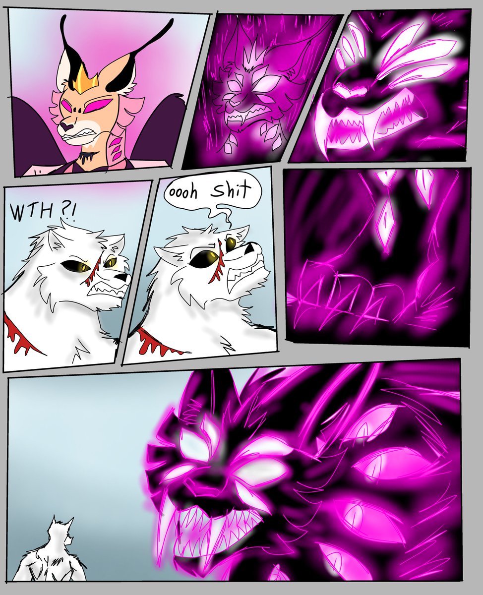 YahyaSobhi3077's tweet photo. Sitri VS Alex comic with color
@AlexTalbain #Sitri #helluvabossSitri #furry #furryart #furrycomic #art #comic https://t.co/TMt1L2RUV7