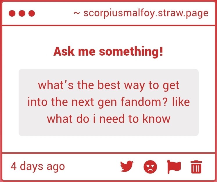 scorbussing's tweet photo. there’s no right way to get into it! i’d say start with whichever character or ship catches your eye, read some fanfic and don’t stress about knowing every headcanon. some next gen fans ignore the cursed child but i recommend watching it too (watching NOT just reading) https://t.co/xiEWVJicHg