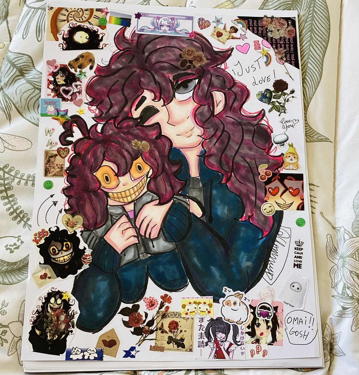 idiot_jester_'s tweet photo. "Drawing your muse helps you find inspiration again"
Or in this case, my boyfriend and the plushie I have of him :3 (more info in the alt!)
#jonhdoe #fanart #jonhdoefanart #johndoegame https://t.co/sfmrSZwI7l