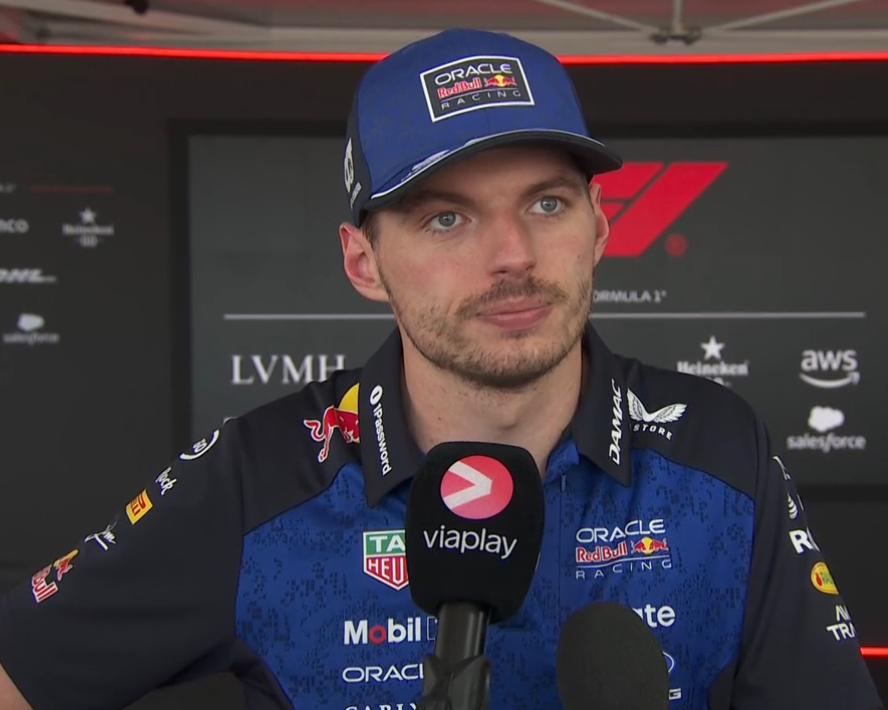verstappenews's tweet photo. Viaplay: Given all the problems with the engine, no grip, etc.. it was quite impressive you fought for the podium

Max: "Well that's also because of the penalties, safety cars, virtual safety cars.. If we had completed the race in P3, we didn't deserve that podium at all." https://t.co/DxwknDttCC