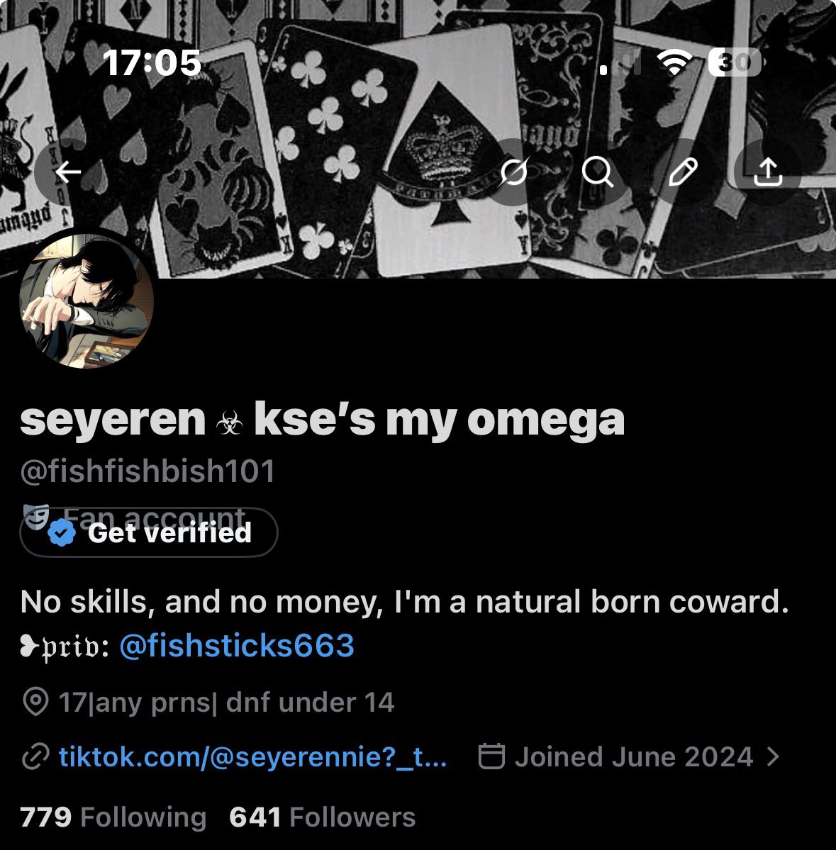 seyeren ☣︎ kse’s my omega tweet media