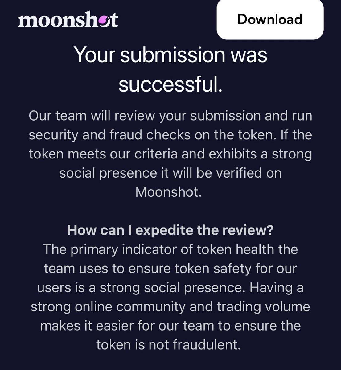 isthatmystic_'s tweet photo. GUESS WHO JUST FILLED OUT THE MOONSHOT APPLICATION FORM 👀📈

We’ve been holding over 1M MC steadily for almost 24hrs now and we have had over 7M in volume… 👀🐍📈

Will @moonshot list solana:D6sA8hKpreRfWEqLRo2fyx5UpmcHeEmGsQ1UndLWpump first 👀🚀

D6sA8hKpreRfWEqLRo2fyx5UpmcHeEmGsQ1UndLWpump