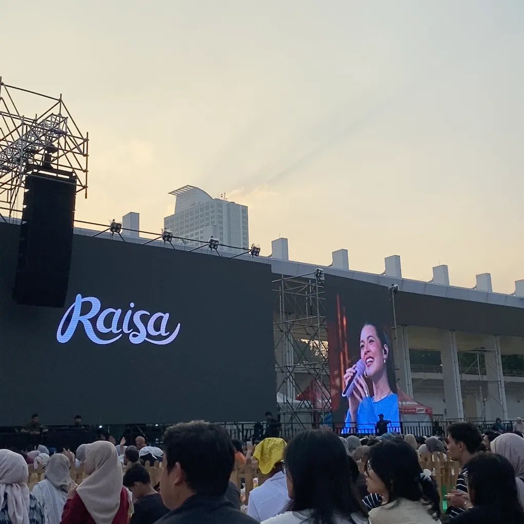 fgustsa's tweet photo. Super happy abis nonton yaya 🥹❤️ #Raisa #yourraisa https://t.co/DRnKJGE8dV
