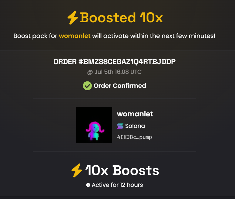 riskfinder_'s tweet photo. boosted , 100k - 100 boost incoming . time to reversal . lfg $WOMANLET https://t.co/9cZhecxbl8