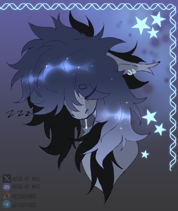 Abyss_Of_Mist's tweet photo. ╭──────────.𓆪.──╮
The first artfight attack!
✦
 sleepy head 
╰──.𓆪.──────────╯
  ✦ [#artfight2026 #artfight] https://t.co/hBLG6pxR2b