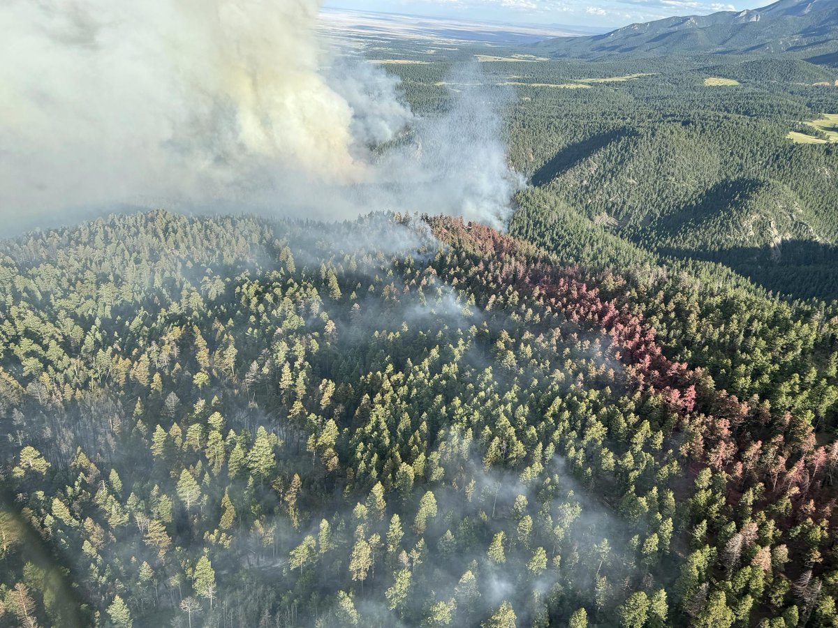 NIFC_Fire's tweet photo. National Fire News 7/5/26: Since yesterday, 124 new fires were reported nationwide, including six new large incidents. More NFN: https://t.co/P0MN7E7yvG 📷Aspen Acres Fire, Inciweb https://t.co/yn1WGFI8KZ