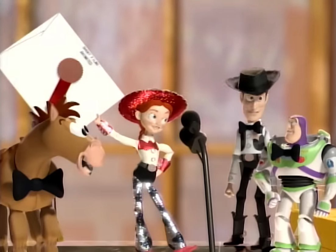 MrJulianR1's tweet photo. Man both Woody, Jessie, and even Buzz looked great at the Academy Awards. https://t.co/2B08imATv6