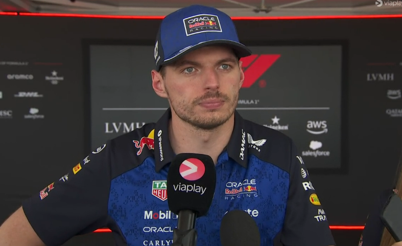 SCUDERIAFEMBOY's tweet photo. ''you can call it a dramatic weekend.''

max: ''yeah, you could call it that. it's just fucked. i'm totally not happy with that.'' https://t.co/I7QaMi19ae