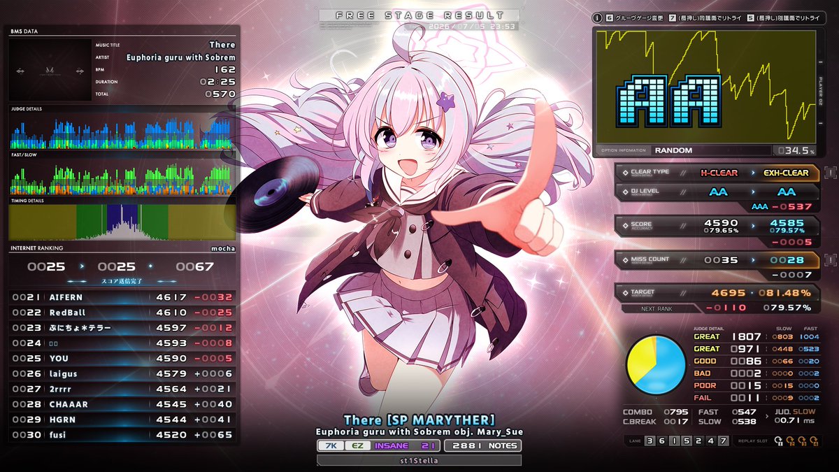 dnaTaK's tweet photo. 今日の
新しいsl/st埋め
st1 There EXHARD
st1 Schwerkraft EXHARD
st3 Complex path HARD https://t.co/h1dSbMgP6s