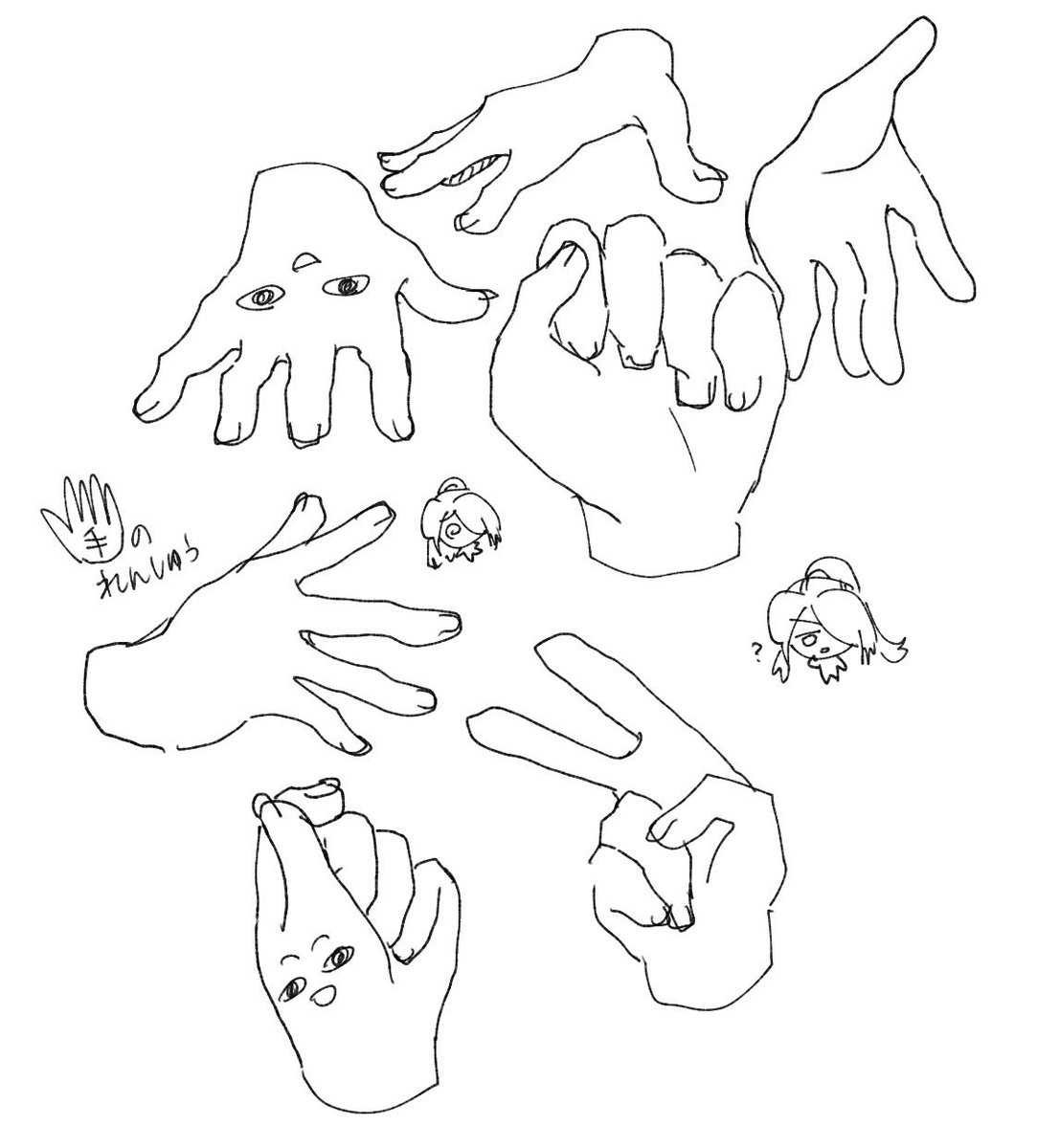 clarishvbw's tweet photo. なんか目が活性化しているのかまじで寝れないから落書き置いときます(?) https://t.co/TeXITeBpxZ