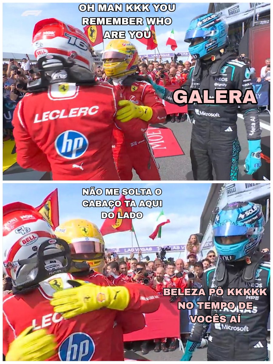pilotos com frases aleatórias tweet media