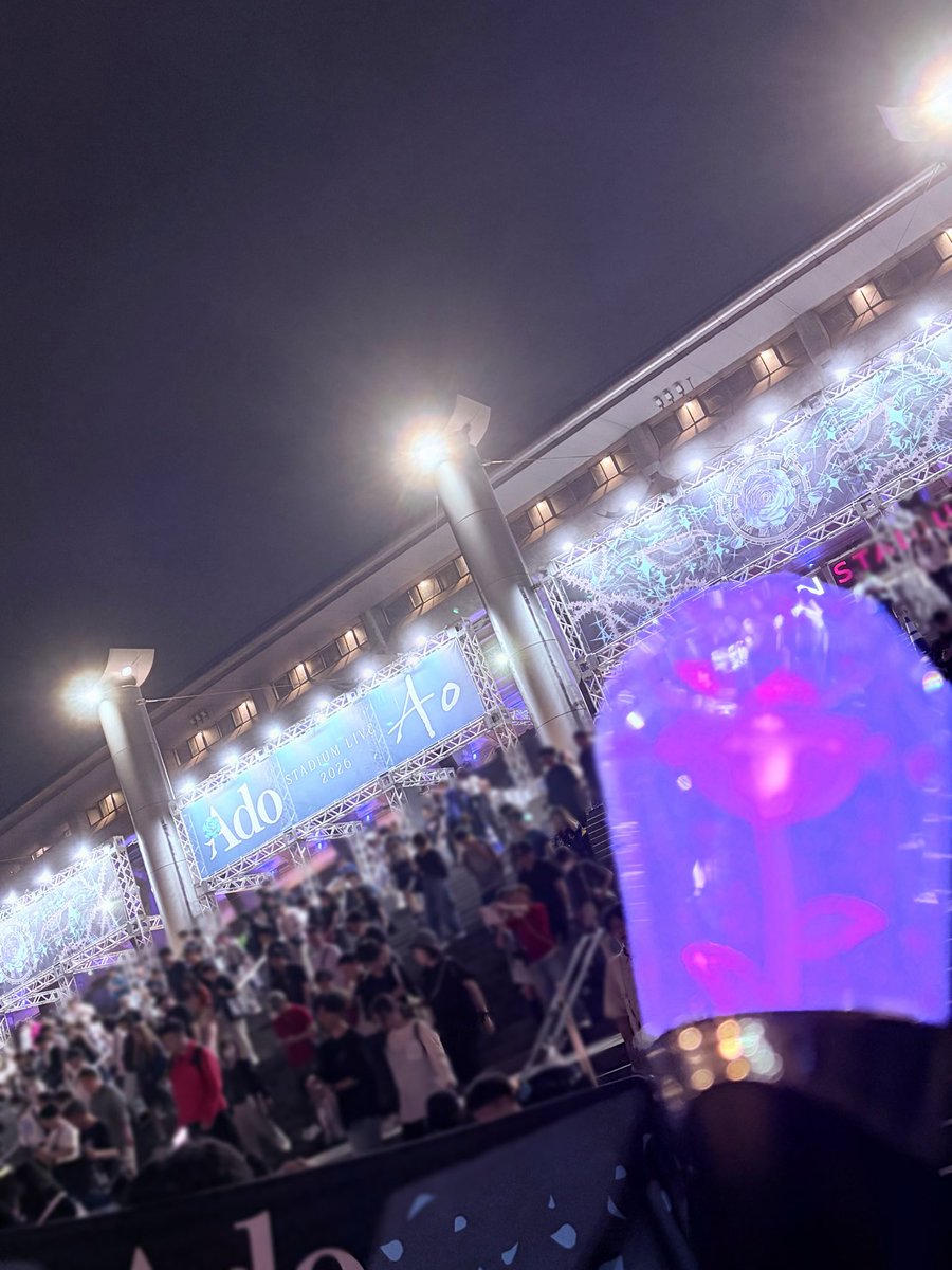 KloRe__'s tweet photo. スタジアムライブ″Ao″ 観てきた 𓈒𓏸︎︎︎︎
パワフルな歌声で元気もらった。

#Ado #Ao https://t.co/UyO2EncFAu