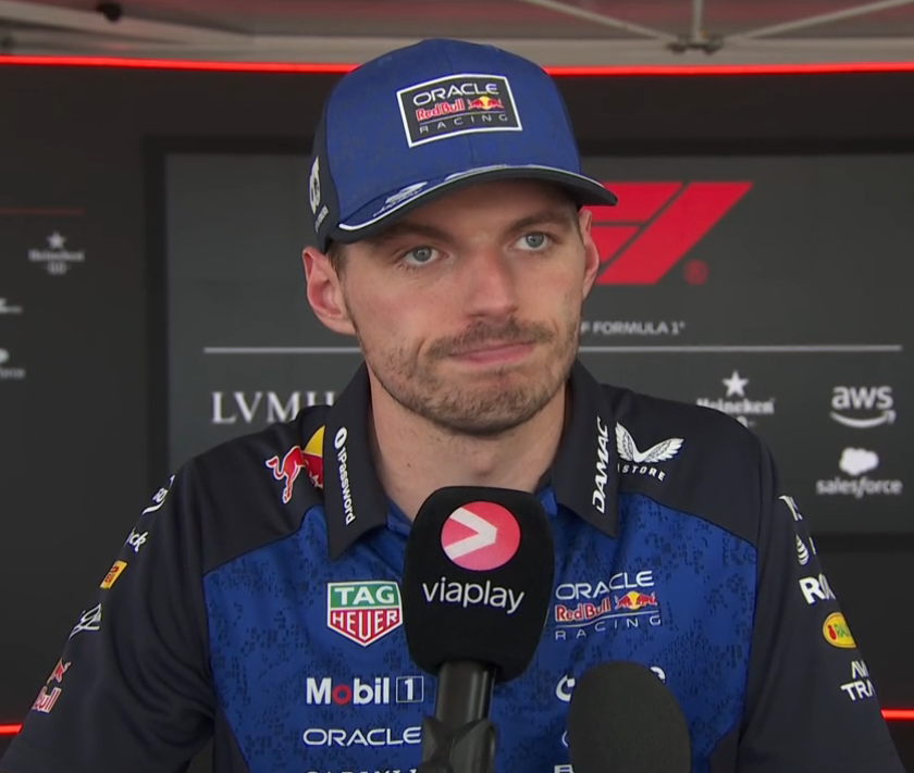 verstappenews's tweet photo. Viaplay: There's a week without a race, will you talk to the team? Will harsh words be exchanged?

Max: "I don't want anything to do with it right now, to be honest." https://t.co/VDM4lYX3TL