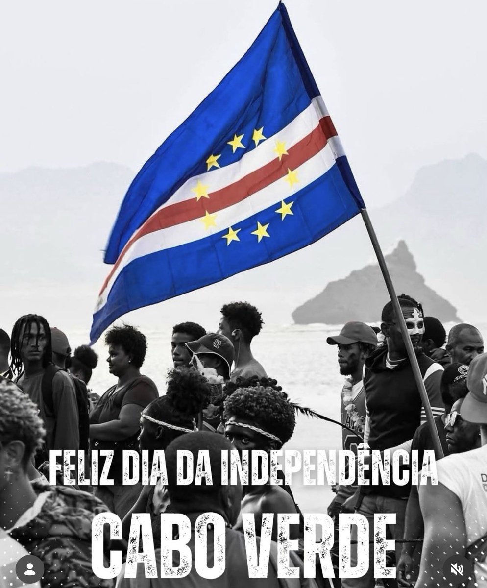 LisandroCuxi's tweet photo. Hoje é um dia especial para recordar a nossa história, valorizar a nossa liberdade e honrar todos os que lutaram pelo nosso país. NU BAI🇨🇻❤️ https://t.co/0LlqC6TkYQ