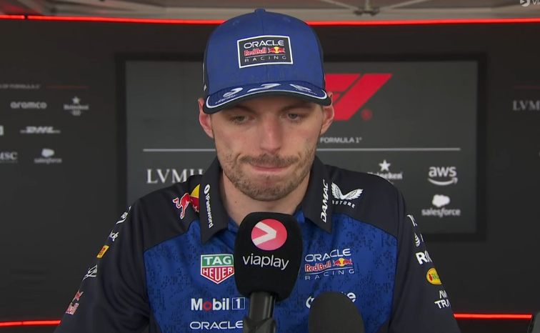 SCUDERIAFEMBOY's tweet photo. ''next week there's no race, will there be conversations with the team? will harsh words be told?''

max: ''i don't want to have anything to do with it right now, to be honest.'' https://t.co/QYClbKdRpz