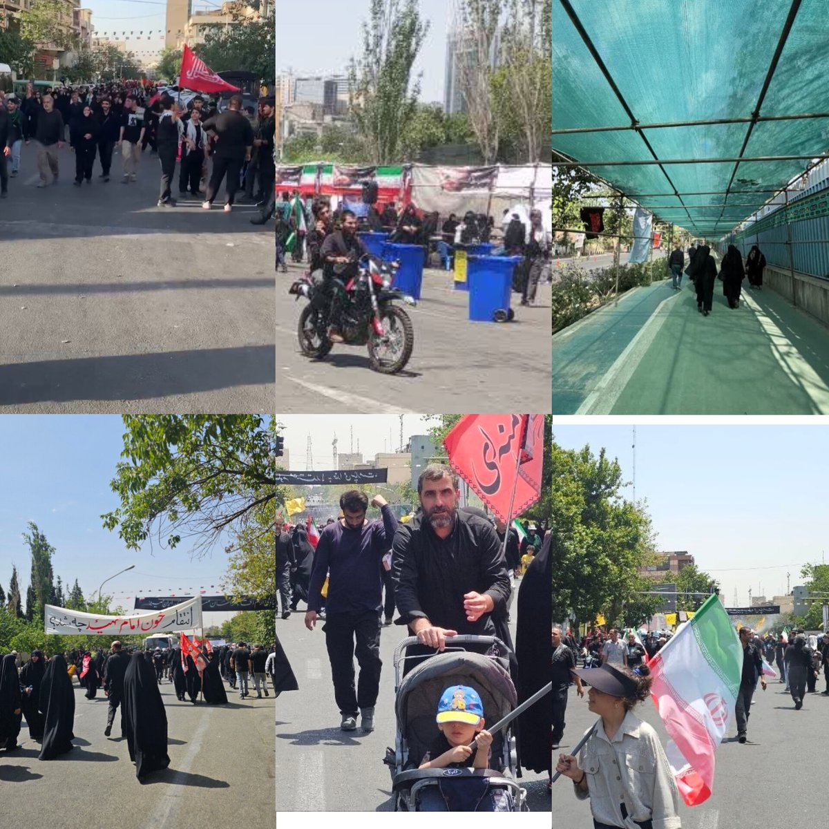 A_Baharvand124's tweet photo. این خیابونها تو کمتر از دو روز  20میلیون نفر ازشون رد شده ، تمییز و مرتب ،سطل آشغال سرجاش تکون نخورده !!
آره دیگه فرق میکنه زائر امام شه‌ید باشی یا اغتشاشگر 

#حی_علی_التهران https://t.co/ptblVFJ12Q
