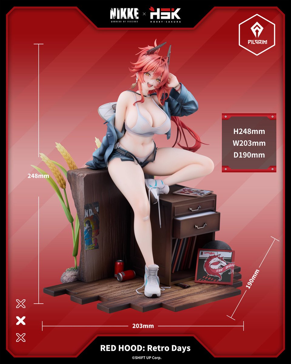 topgkstore's tweet photo. Hobby Sakura Studio — NIKKE: Red Hood 1/7 Scale Licensed #NIKKE #RedHood #LicensedFigure #TOPGK #topgkstore
https://t.co/cwoi4fRQSh https://t.co/Cm13a4gkOK