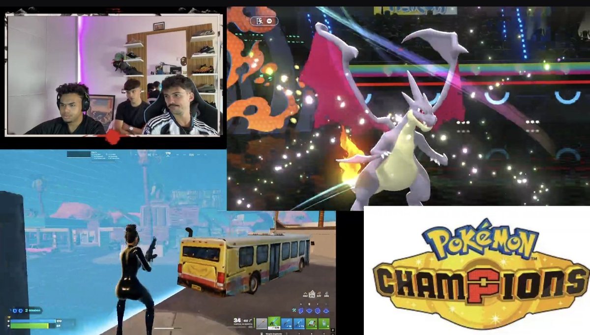 NandoVGC's tweet photo. @luisaovgc VGC + Fortnite = Full Dopamina https://t.co/oSJI9U0d9P