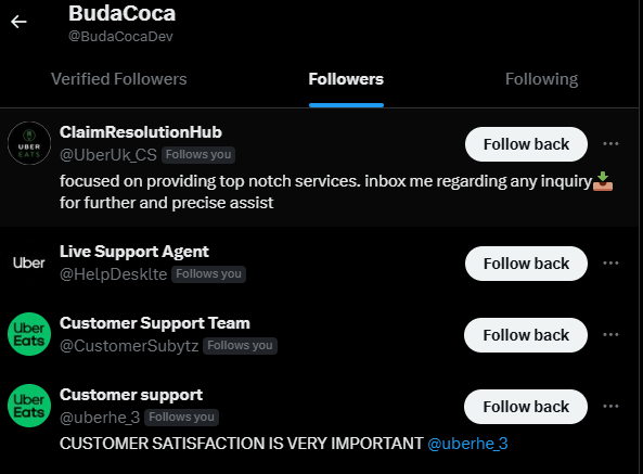 BudaCocaDev's tweet photo. @gooberthepuppy @HelpDesklte Lmao you're right 🤣

I even got multiple fake accounts following me now https://t.co/1bmczi3gEW