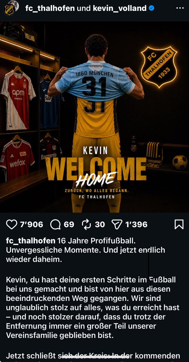 coerba's tweet photo. @andresweiss_ Kevin Volland ficho por el  FC Thalhofen  ( Bezirksliga) jugara con su hermano  Robin https://t.co/8MPVhg73LW