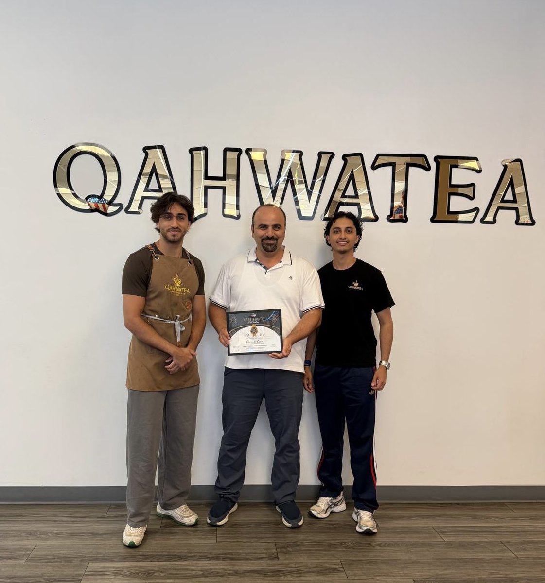 ACCCSTL's tweet photo. 🏆 Congratulations to Qahwati Café for receiving the Arab Excellence Award 2025 from the Arab Cultural Center – St. Louis.
Celebrating excellence, service, and community impact.
🌐 https://t.co/Y8A9rg9soa
#ACCSTL #ArabExcellenceAward #QahwatiCafe https://t.co/9aBf1BtY7R