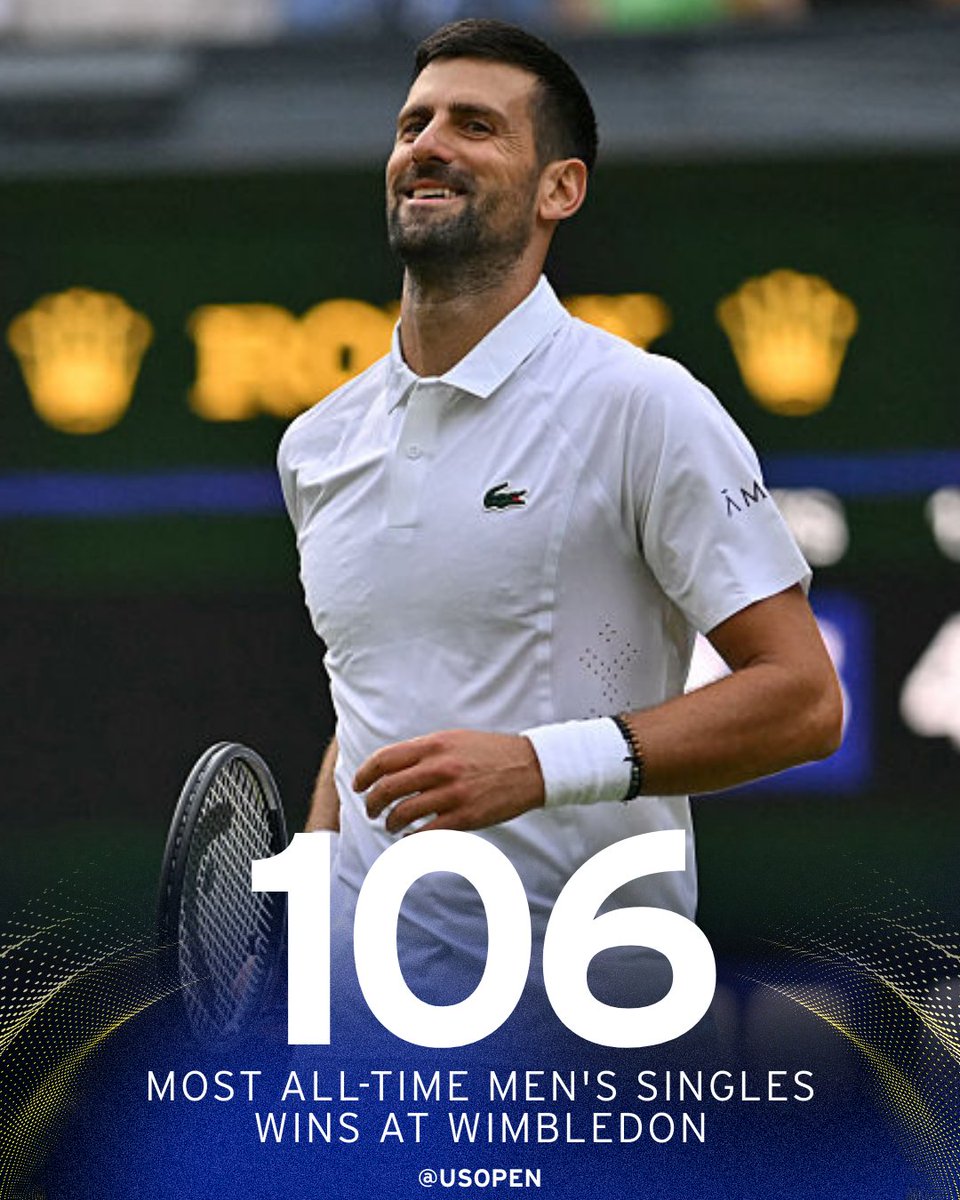 usopen's tweet photo. Another record number for Novak‼️ https://t.co/QSqxxAq6PE