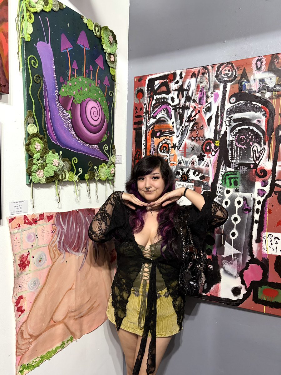 tikkibugg's tweet photo. sold my first piece at an art gallery this weekend ^_^ https://t.co/26Og3WDKi2