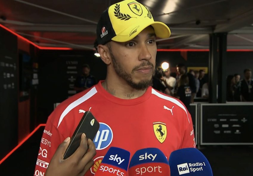 fiagirly's tweet photo. Lewis Hamilton has just seen the stewards and he says he’s sure he’s going to get a penalty for the yellow flag infringement. 

“I’ve just been to seen them. I don’t have an answer yet. But I’ll probably get a penalty, I’m sure.”

#BritishGP 🇬🇧 https://t.co/Z7YhrSO3fm