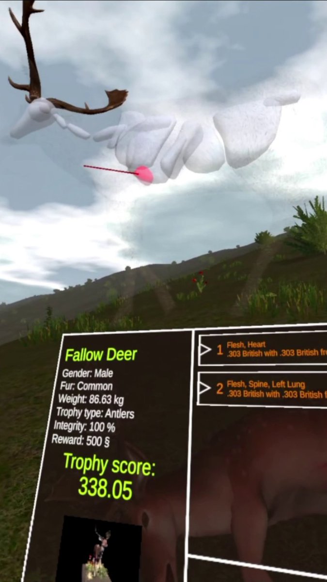 substatica's tweet photo. Couldn't have made this perfect heart shot at 150m in Virtual Hunter for Meta Quest without my ProTubeVR MagTube gunstock 🎯 @ProTubeVR @VirtualHunterVR @vr_kiwi 

ProTubeVR 👉 https://t.co/BIvS1QDhiX

Video Here 👉 https://t.co/Z3JLCpCh8c https://t.co/3CUQNRFVCZ
