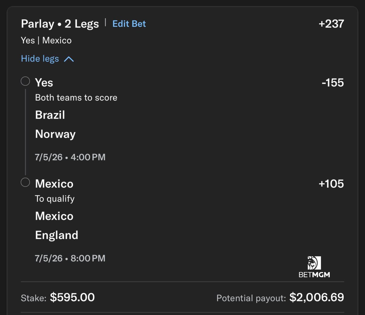 gavinmchughh's tweet photo. best slate of the World Cup. https://t.co/wc0SV9m8hy