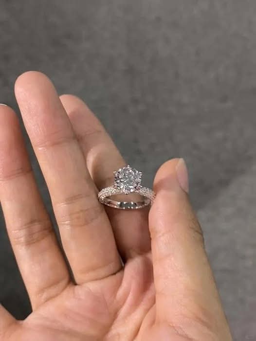 BhattiLaib9960's tweet photo. My fiancé got me this ring, but… I don’t know 😅 It just doesn’t feel like “me.” 💍

I don’t want to hurt his feelings by asking him to exchange it, so now I’m stuck. 🥹 What would you do if you were in my shoes? Keep it or try to change it? 

Please be honest, ladies! ❤️ https://t.co/BycA4INnhF