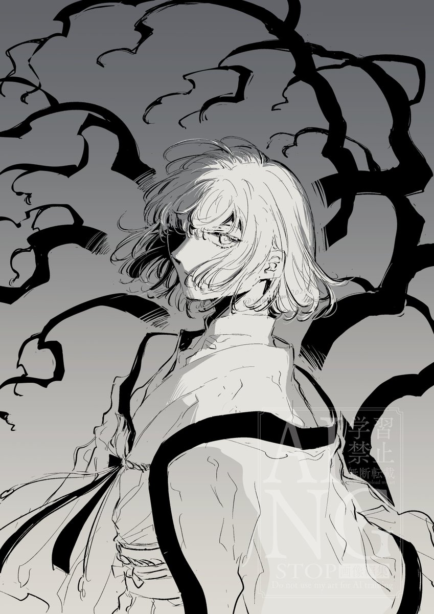 yumetama2020's tweet photo. 自分の絵のリメイクさくたろ。 https://t.co/P6tt3vq3bh