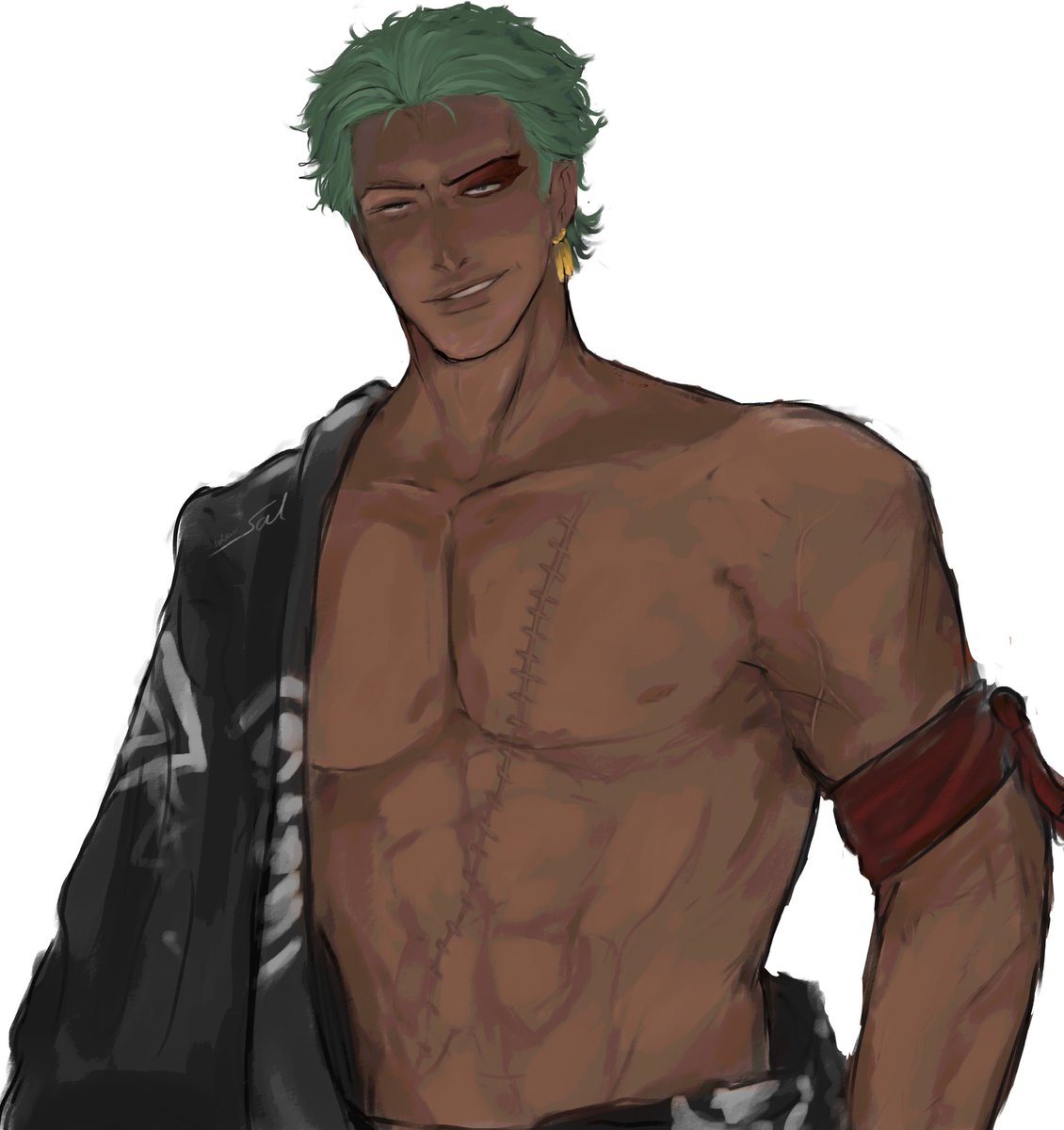 nofakeasses's tweet photo. Thank you for the inspiration 🫦
#roronoazoro #ONEPIECE〜 #onepiece https://t.co/CkJeS942kx