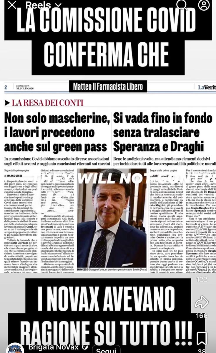 MarianoAmici's tweet photo. CONTINUIAMO A FAR MATURARE LE COSCIENZE
Il loro posto è in galera non ai posti di comando!
#marianoamici #amiciperlitalia #amicidiippocrate #covid19 #vaccinazioni #effetticollaterali #effettiavversi
#vaccini #governo #politica #italia #dirittoallasalute #neonati #bambini https://t.co/TpBCr35pEq