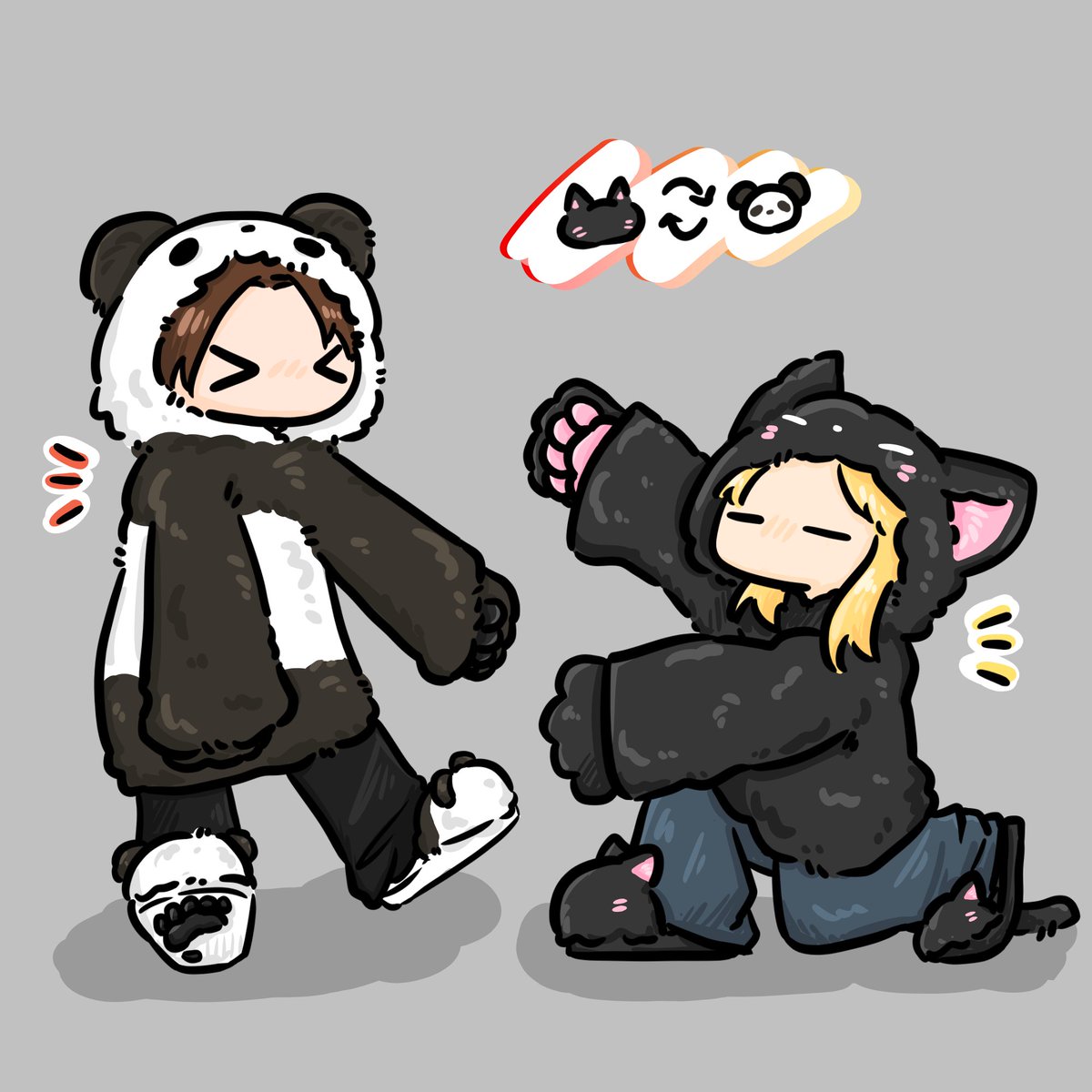 just_kusa's tweet photo. 🐈⬛🔄🐼
#Dreamcatcher #SUA #DAMI
#dreamcatcherfanart https://t.co/bPapcp4lWd