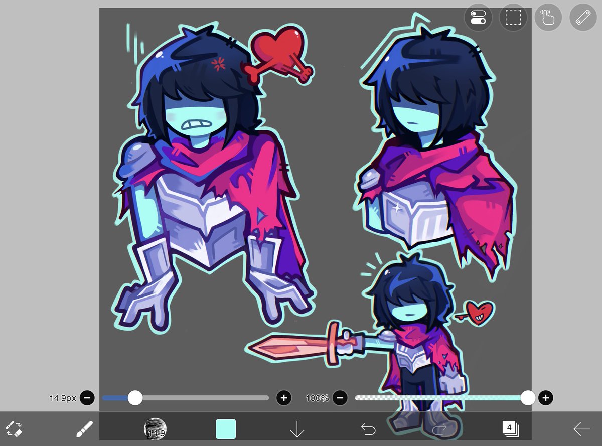 Toasty3jx's tweet photo. Kris doodles #deltarunefanart #krisdreemur #deltarune https://t.co/H7GBKp0K2F