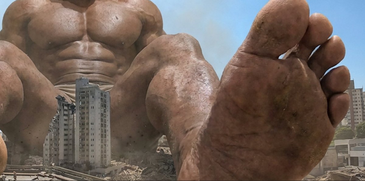WorldofGiants_1's tweet photo. GIANT in CITY https://t.co/jadquH5jw3